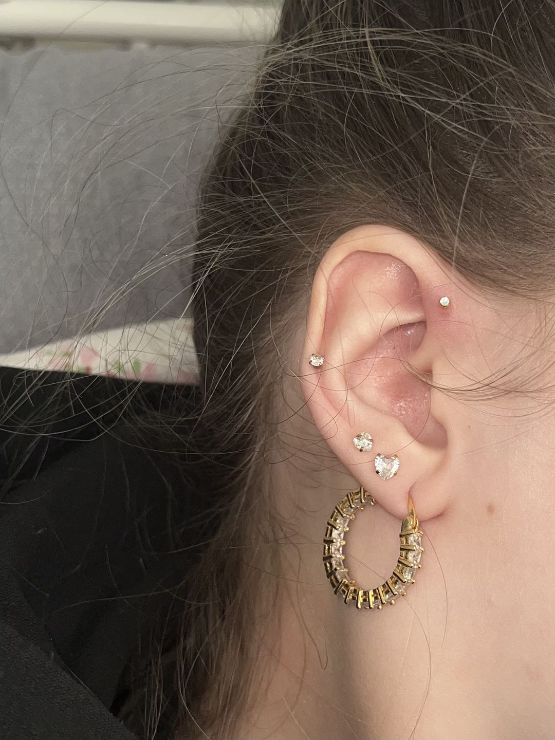 Customer photo review of Cristallo Ohrringe | 18K vergoldet