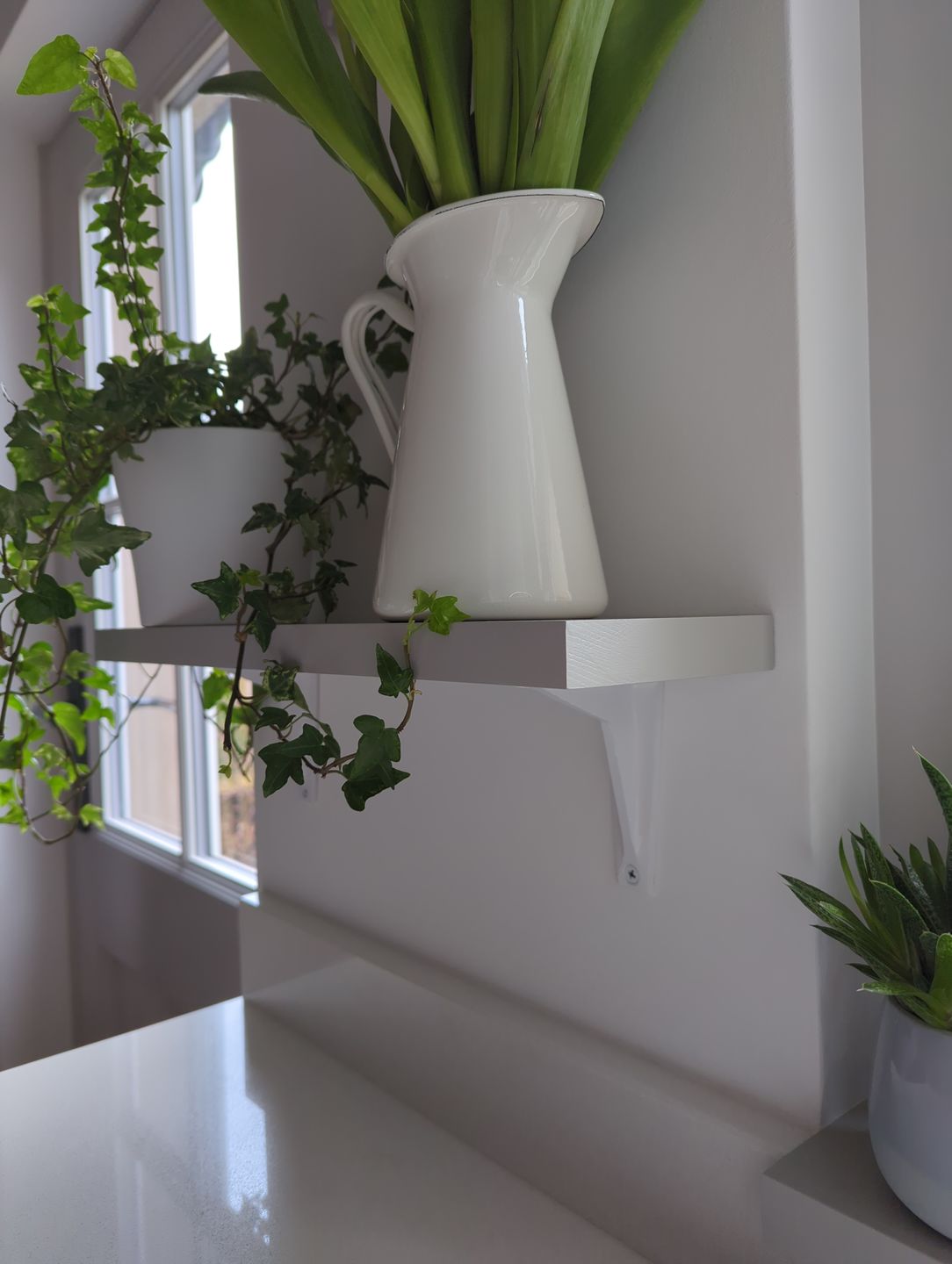 Customer photo review of Heritage Cast Iron Shelf Bracket