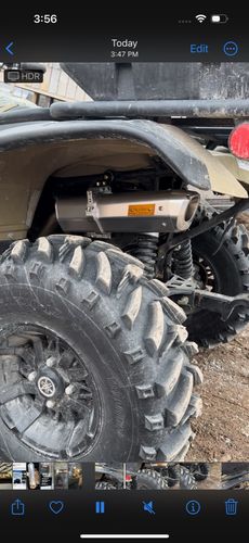 Customer photo review of Grizzly & Kodiak 700 Single APX