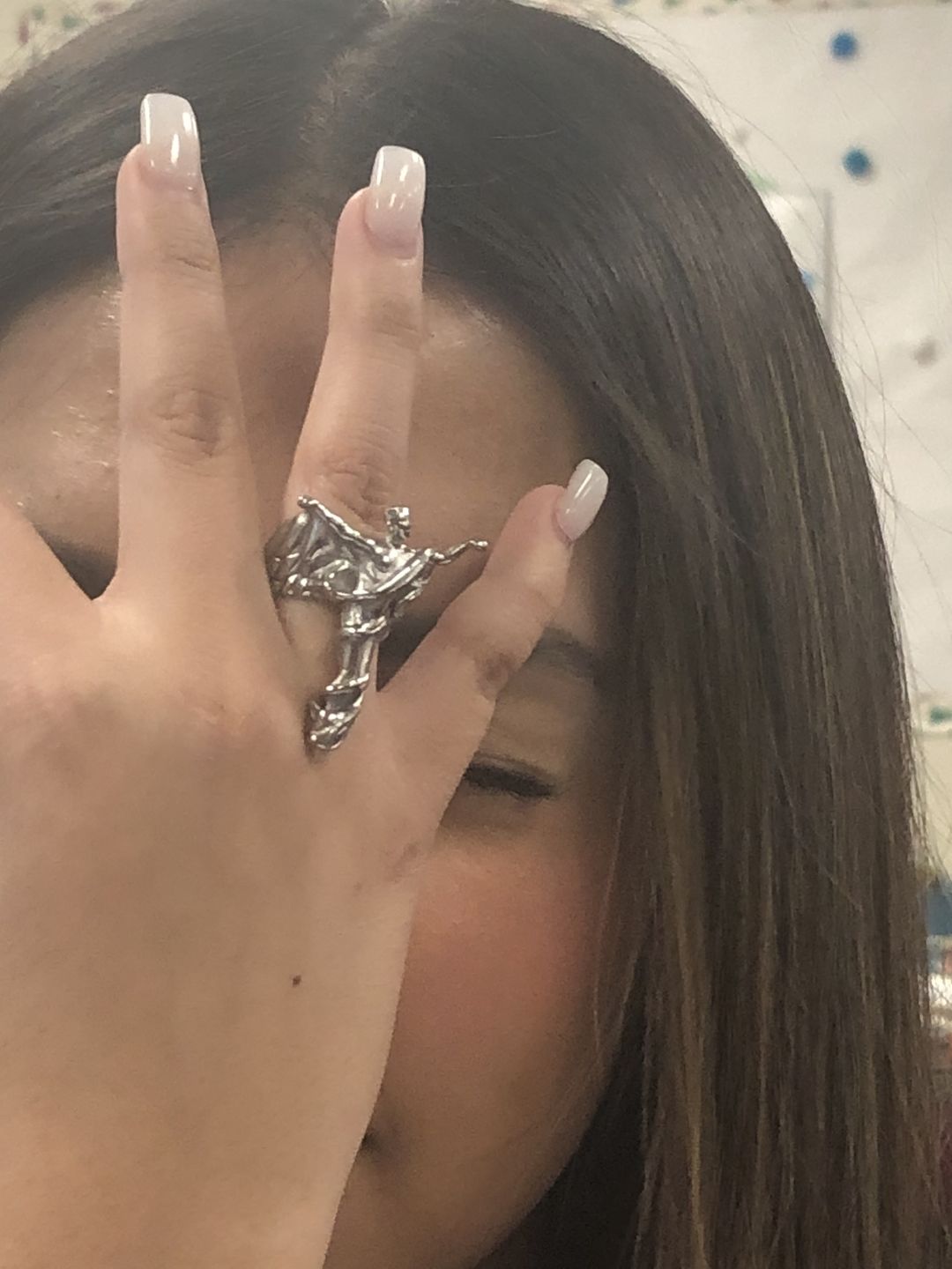 Customer photo review of FALLEN ANGEL RING