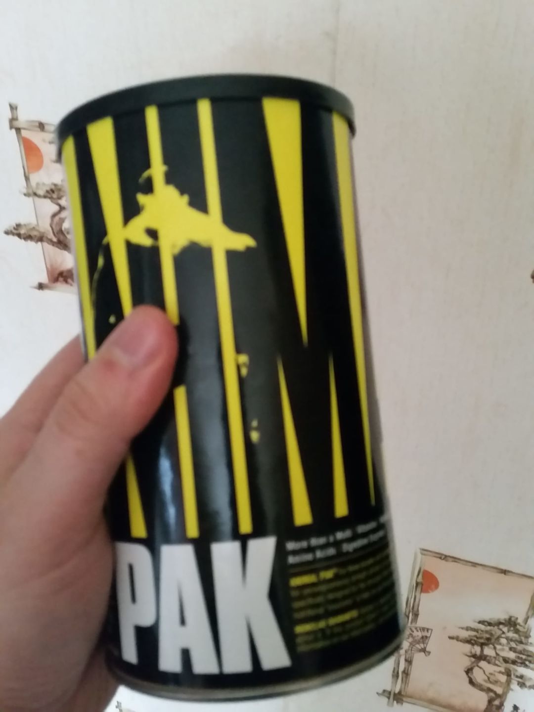 Customer photo review of Animal Pak (44 porcijas)
