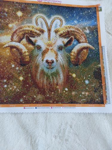 Customer photo review of 5D Diamond Painting AB Steine Sternzeichen