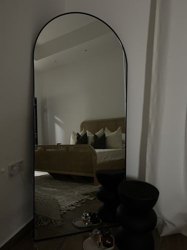 Customer photo review of Black Arch Full Length Mirror (7 Sizes Available)