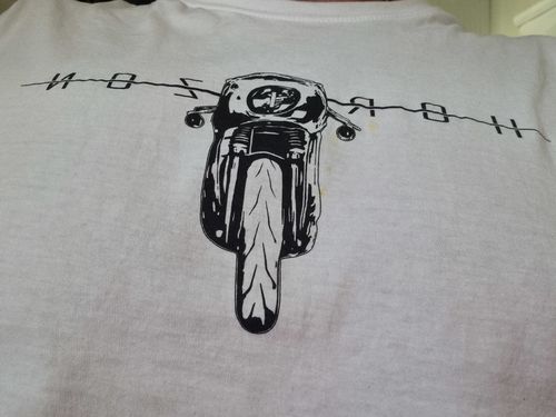 Customer photo review of Pack T-shirt + sticker concours