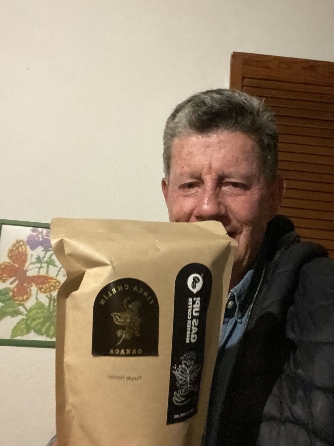 Customer photo review of Café de Oaxaca, Finca Chelín, Proceso Purple Honey