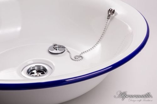 Customer photo review of Contract Basin Waste Brass Plug Ball & Chain