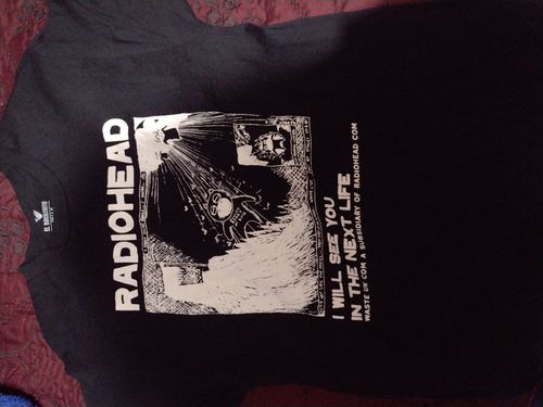 Customer photo review of Playera Radiohead
