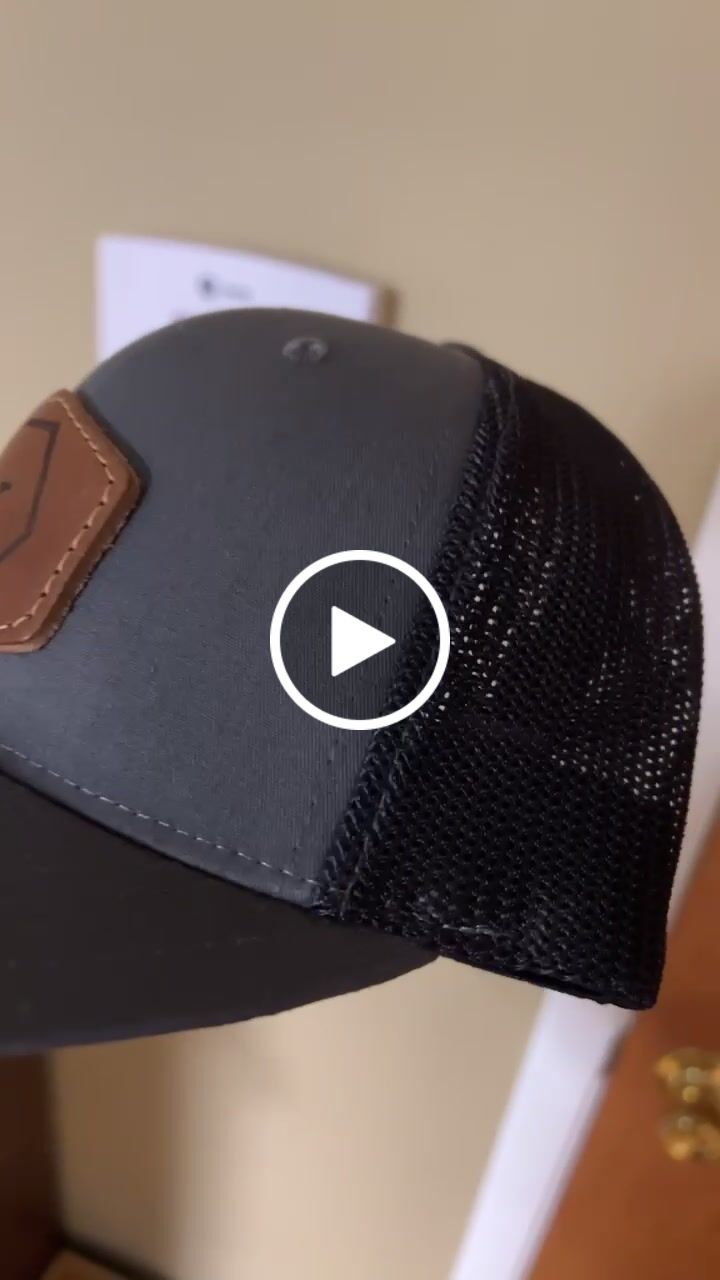 Customer video review of Richardson 110 Flexfit Custom Leather Patch Hat