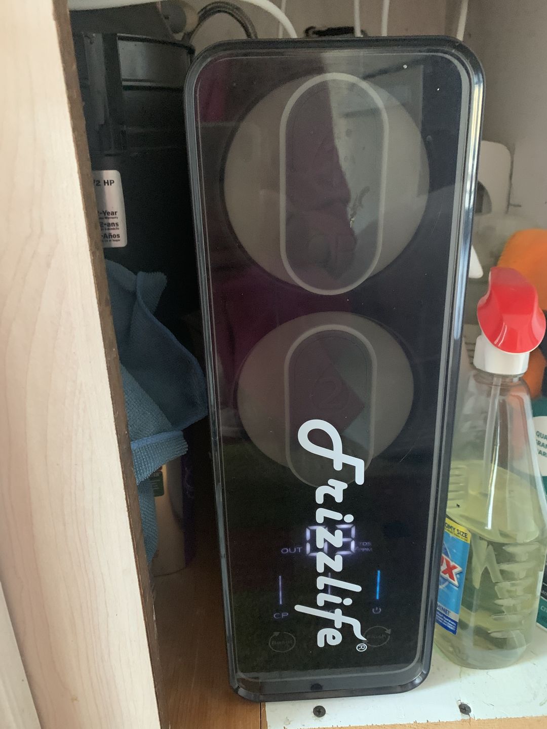 Customer photo review of Frizzlife ASR211 Replacement Filter Cartridge For PD600-TAM3, PD400, PD500, PD800-TAM4 Reverse Osmosis System (1st Stage)