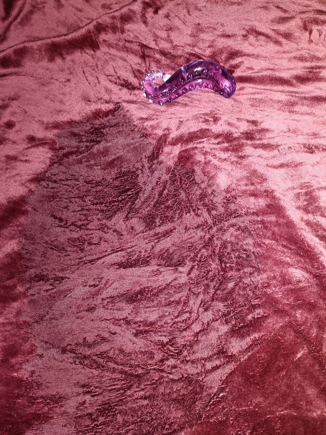 Customer photo review of Waterproof Squirt Blanket™- Moon Blood The OG