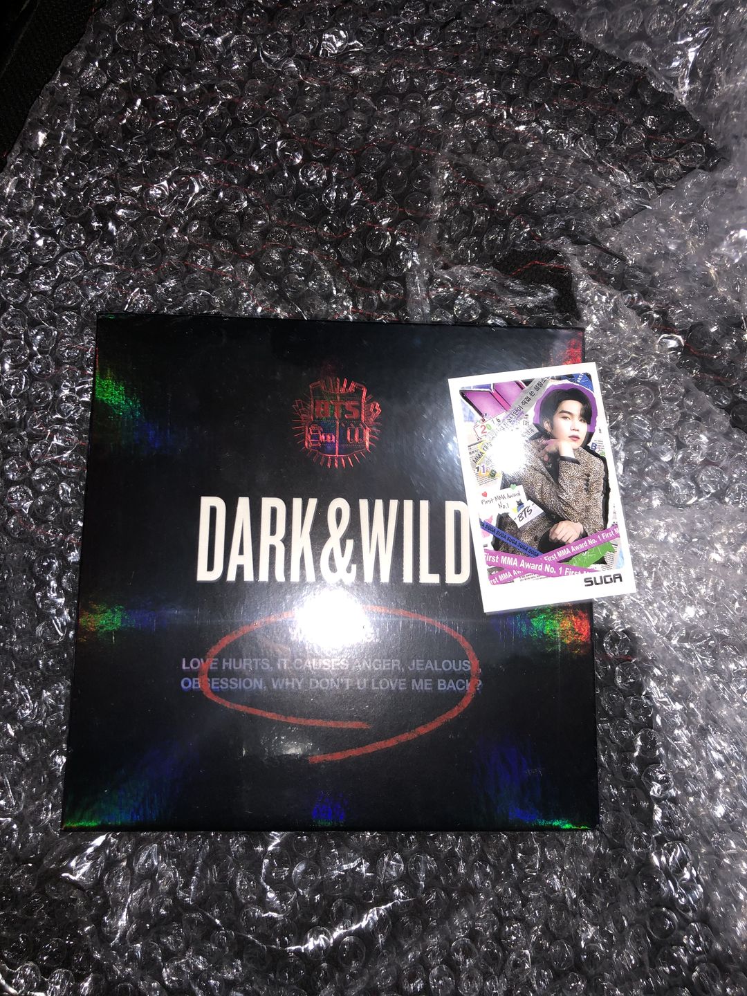 Customer photo review of BTS - 1ST FULL ALBUM DARK & WILD