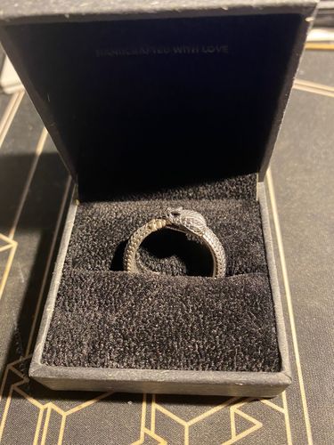 Customer photo review of Ouroboros Ring