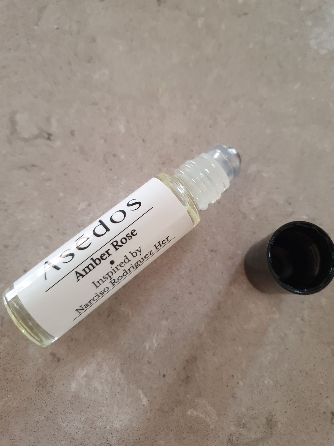 Customer photo review of AMBER ROSE PERFUME OIL