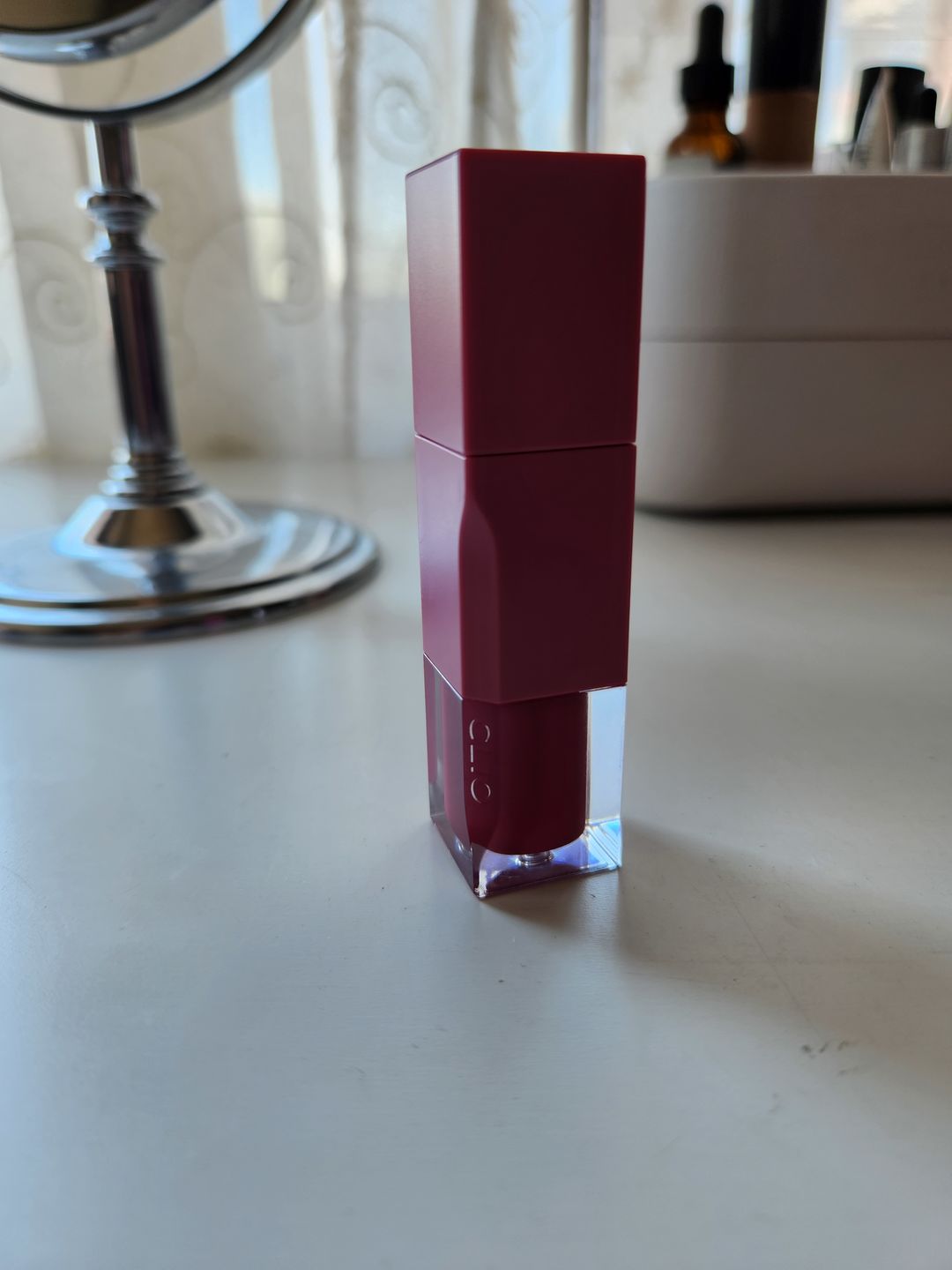Customer photo review of CLIO Dewy Blur Tint #08 MAUVE PLUM