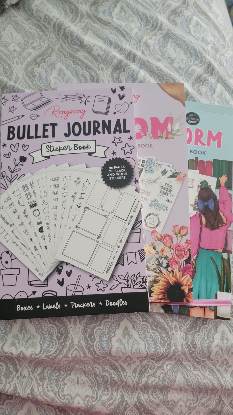 Customer photo review of Bullet Journal Planner Sticker Book [EVERYDAY]
