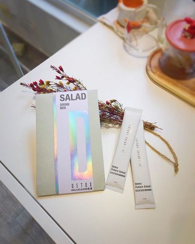 Customer photo review of Detox Salad Drink Mix 7 Sachets #Allklear