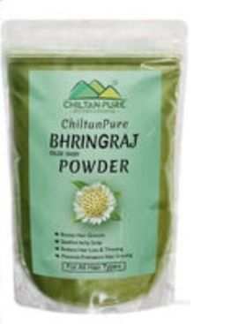 Customer photo review of Bhringraj 🍃 Powder [ دریائی بوٹی ] [ Daryai Booti ] [False Daisy] - Boosts Hair Growth, Treats Dandruff, Prevents Hair Loss & Soothes Itchy Scalp