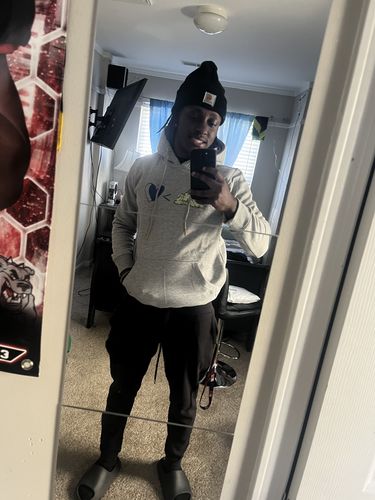 Customer photo review of Love Me Now Hoodies