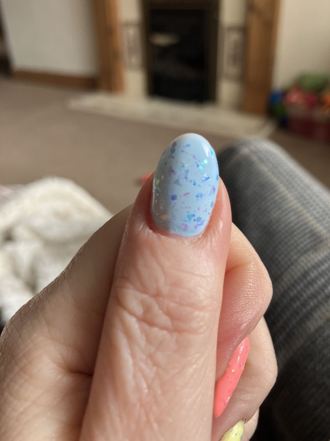 Customer photo review of Semilac 000 Lazure Dream UV Gel Polish 7ml