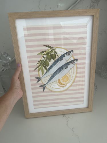 Customer photo review of Brunch in Positano by Jenny Liz Rome Art Print