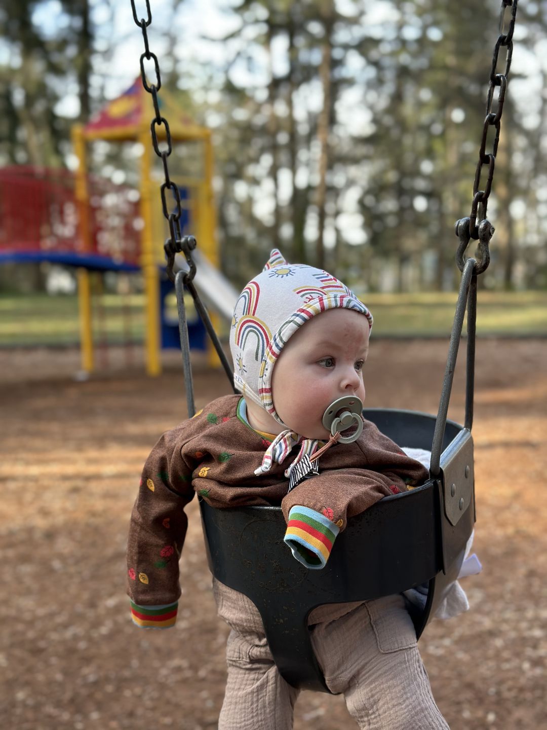 Customer photo review of Falling Leaves Long Sleeve Raglan Sweatshirt
