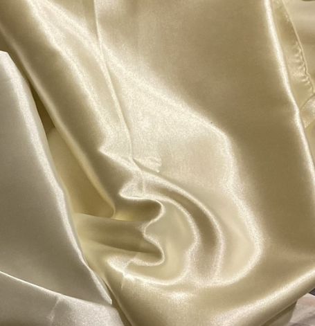 Customer photo review of Ivory Stretch Silk