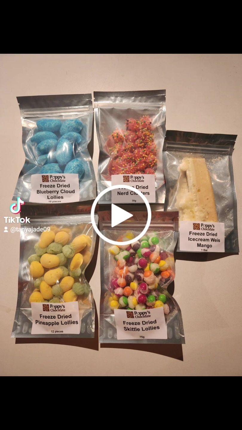 Customer video review of Freeze Dried Pineapple Lollies