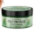 Customer photo review of Glowing Mud Mask – Unclog Pores Enhances Skin Hydration, Gives a Radiant Glow & Draw Out Impurities 150gm