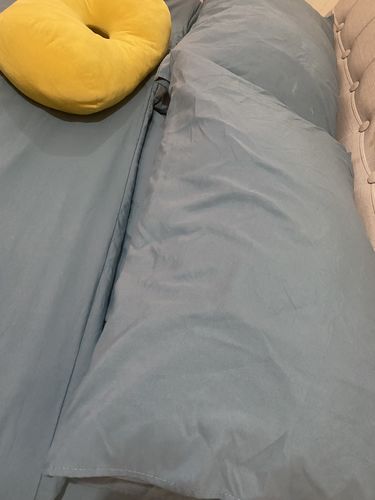 Customer photo review of PLAIN PILLOWCASES