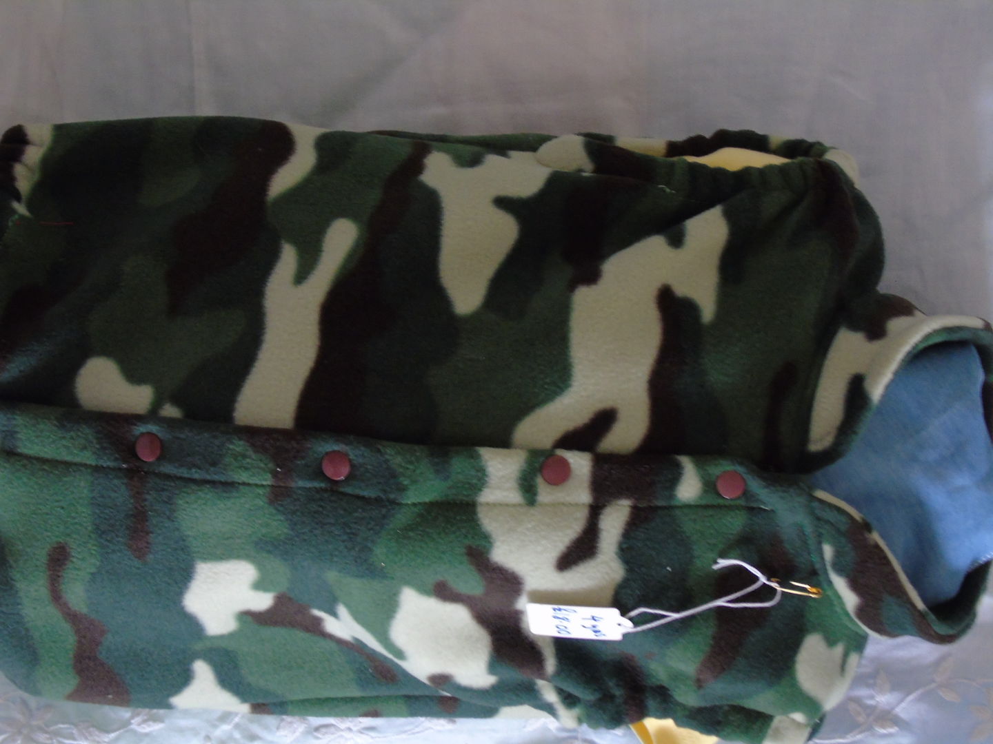 Customer photo review of Camo Anti Pill Polar Fleece Fabric