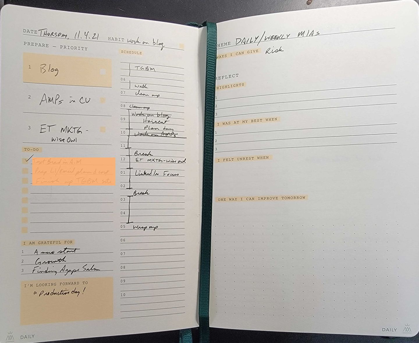 Customer photo review of Monk Manual - Starter Set