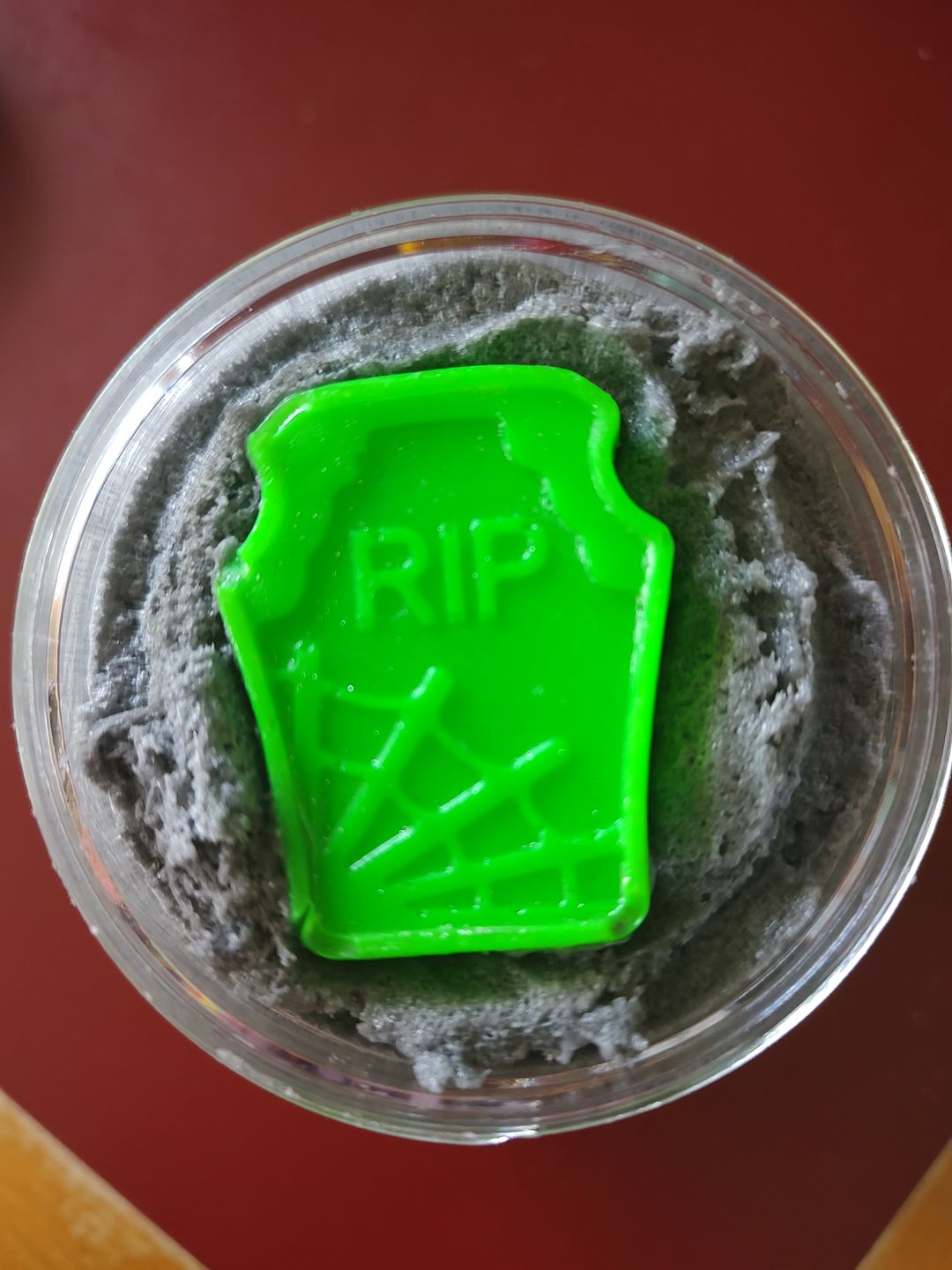 Customer photo review of Grave Digger Sugar Scrub (Wet Gravestone & Dirt)