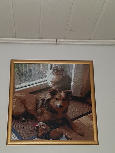 Kundenbewertung mit Foto zu Eigenes Foto Diamond Painting