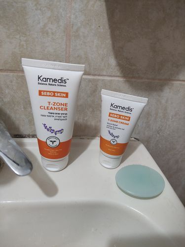 Customer photo review of ערכה דו שלבית לטיפול בקשקשים | SEBO DANDRUFF KIT