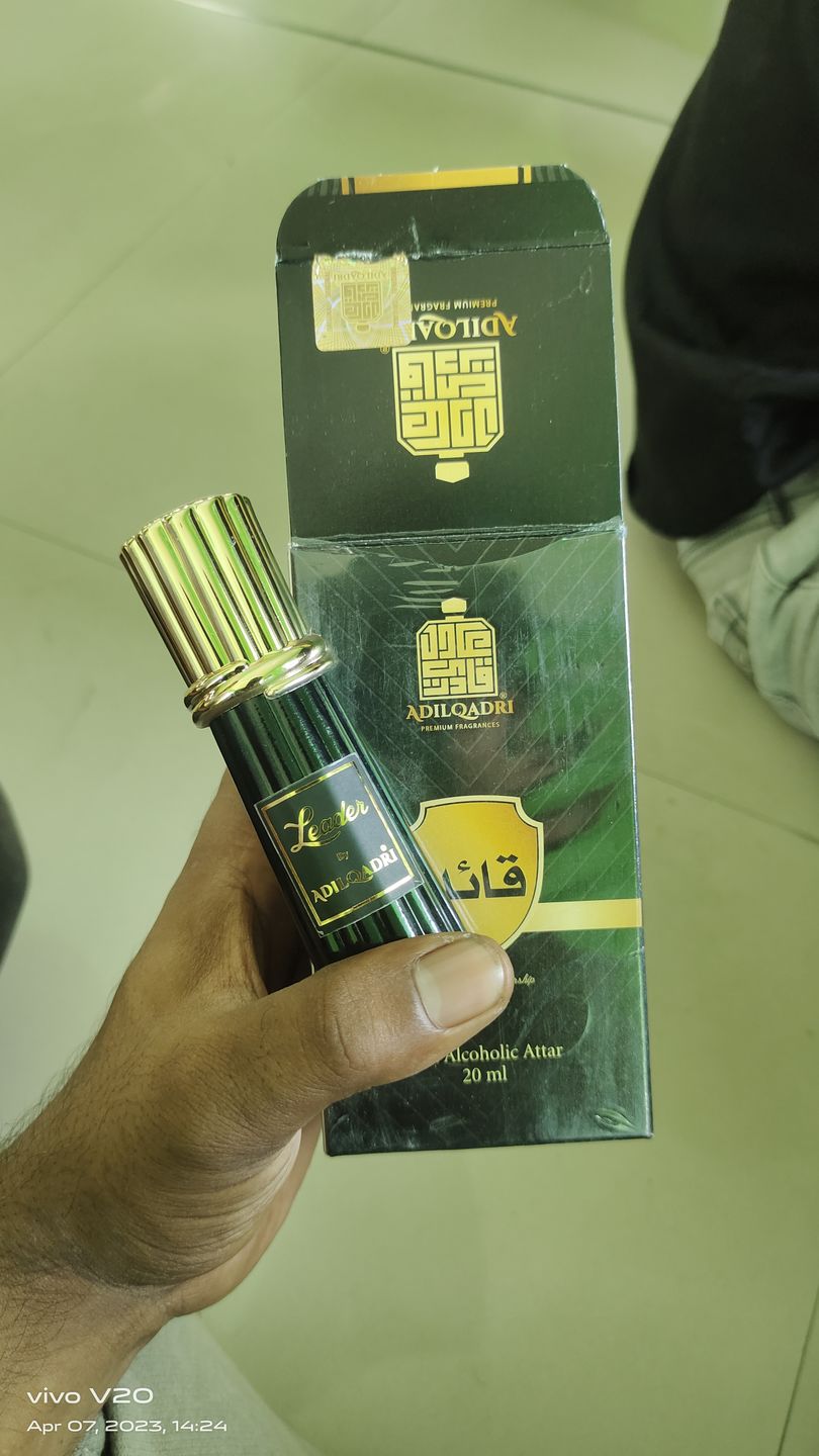 Customer photo review of Leader Luxury Attar Perfume