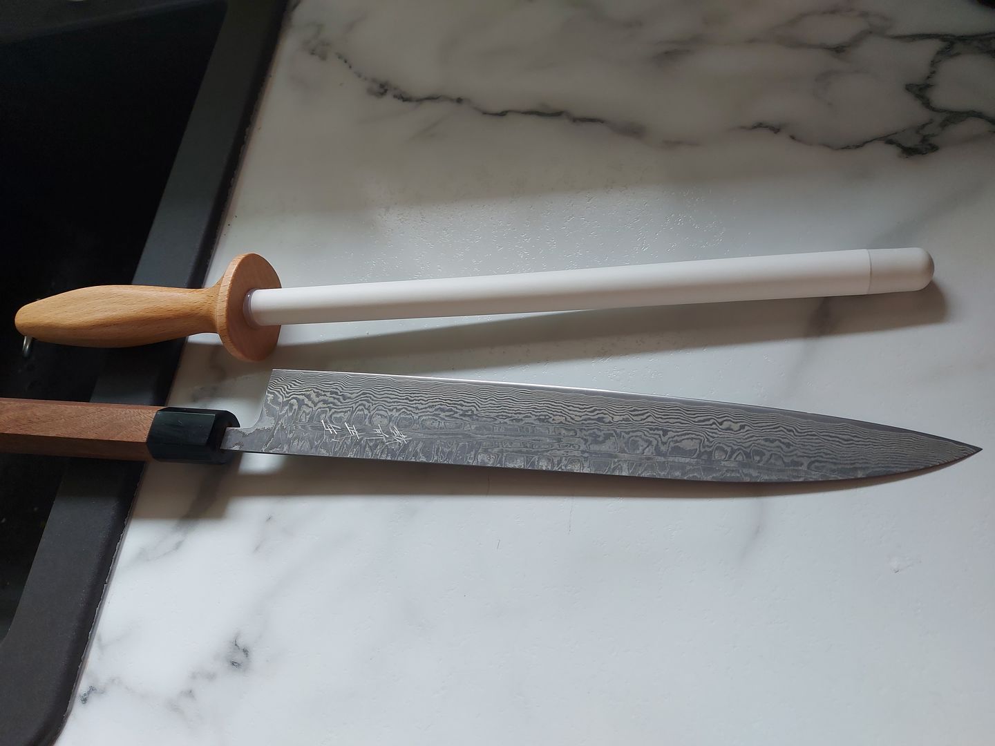 Customer photo review of Ceramic Honing Rod