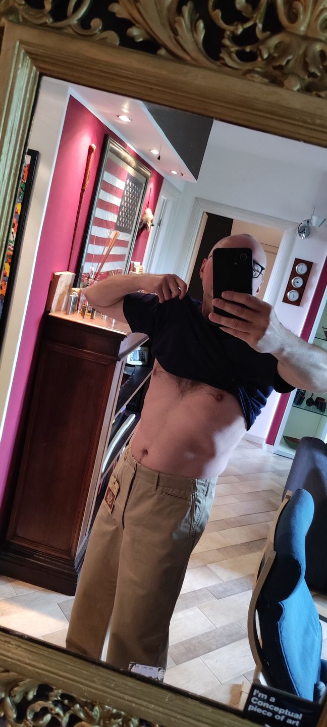 Customer photo review of 1942 US Army Chino Trousers
