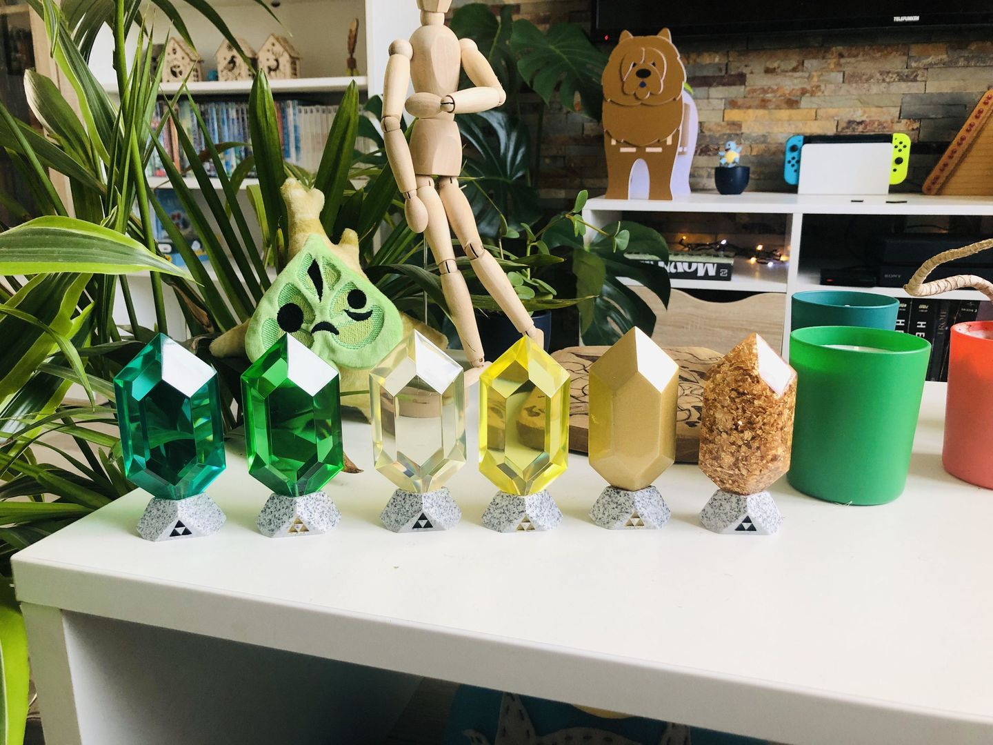Customer photo review of Rubis Zelda : Ocarina of Time (10 coloris disponibles)