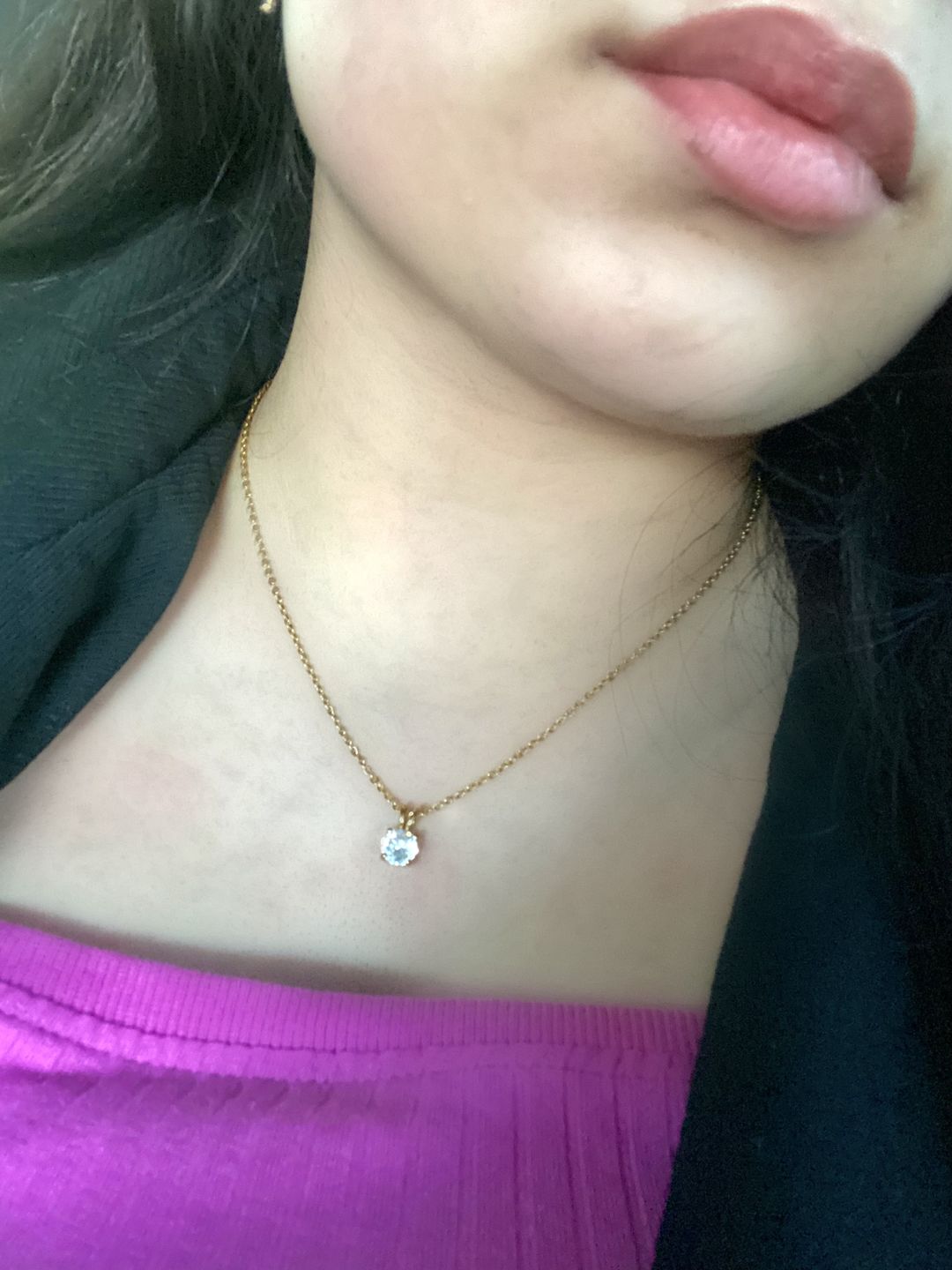Customer photo review of Glamour Halskette | 18K vergoldet