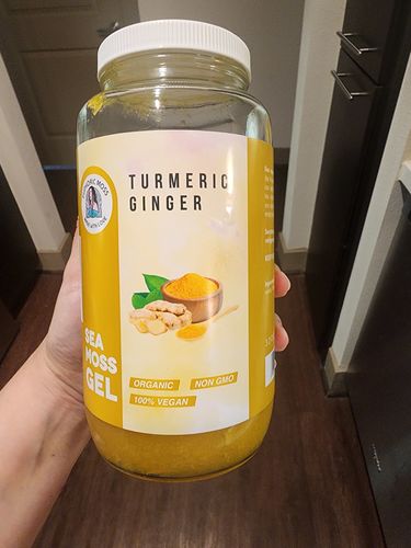 Customer photo review of Turmeric, Ginger Sea Moss Gel