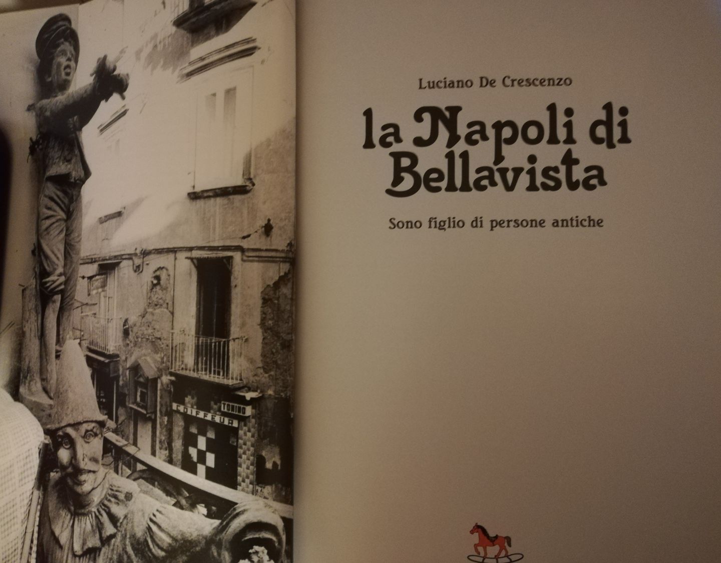 Customer photo review of Luciano De Crescenzo La Napoli di Bellavista Libro fotografico