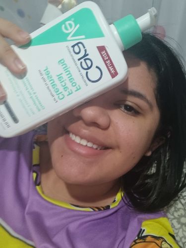 Customer photo review of Foaming Facial Cleanser