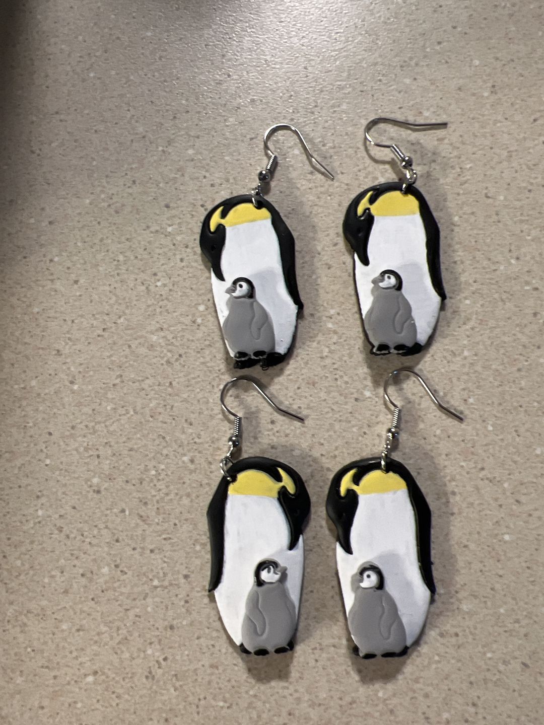 Customer photo review of Penguin & Baby - Mirrored Set