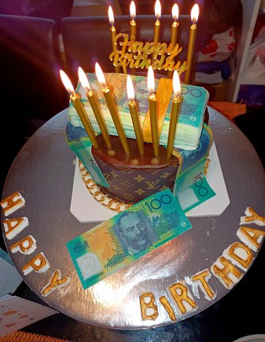 Customer photo review of Designer Brand - Edible Icing Cake Wrap Set - 1