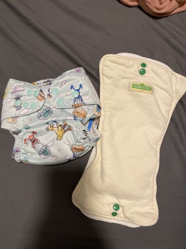 Customer photo review of Monarch, Ultimate Wipeable Nappy, All in Two, Cover Style Diaper