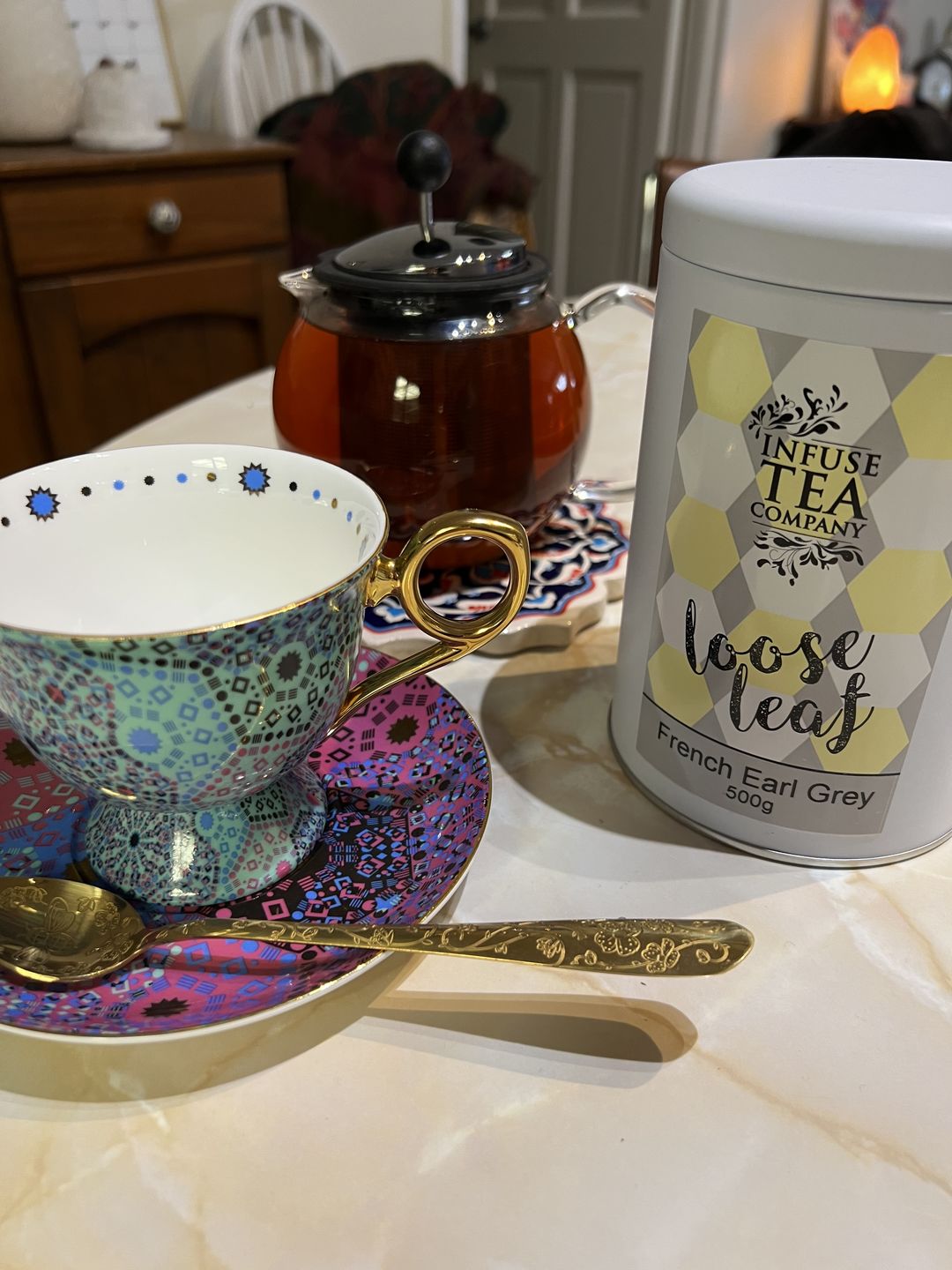 Customer photo review of French Earl Grey – Loose Leaf