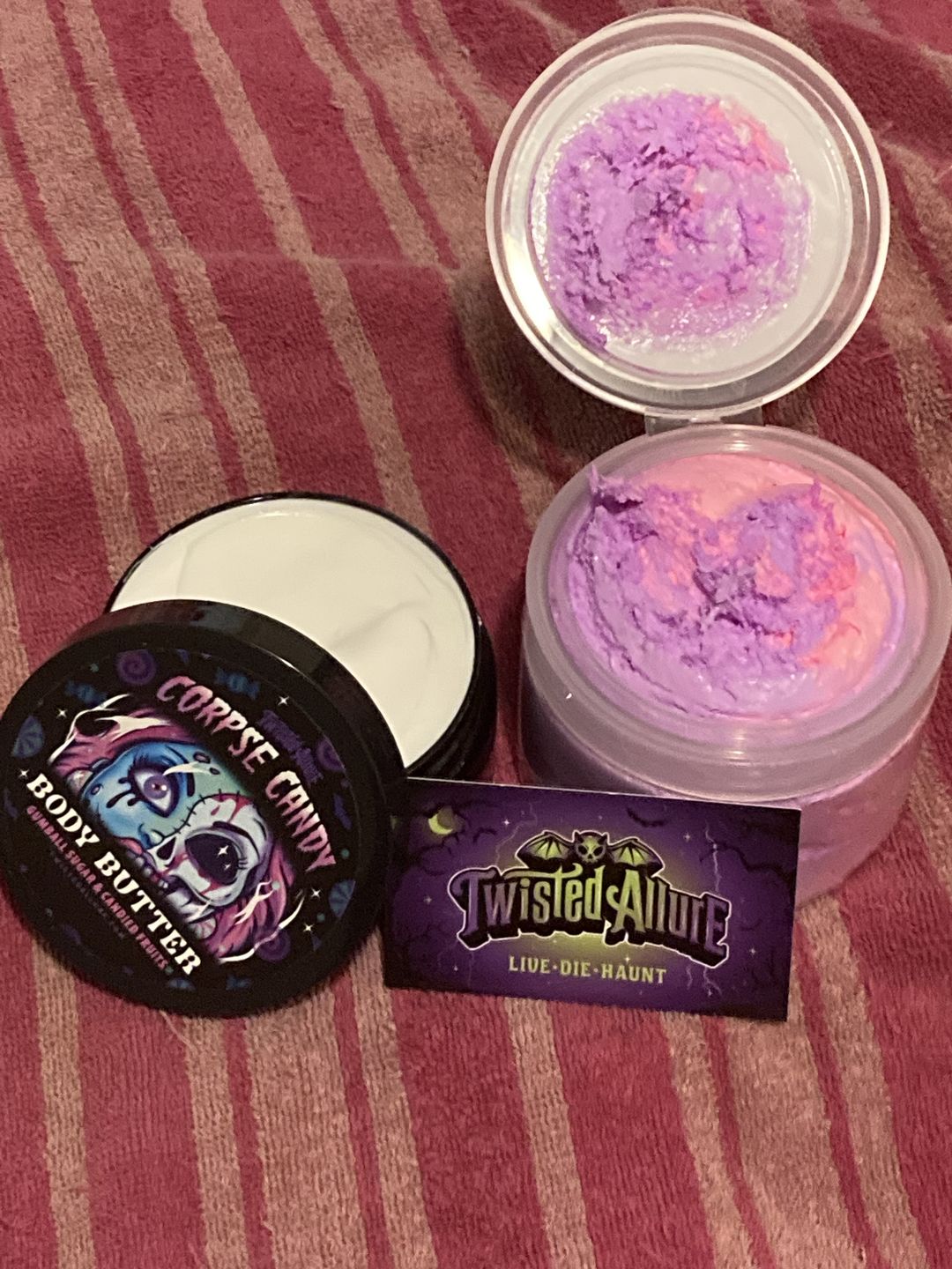 Customer photo review of Corpse Candy Whipped Soap (Gumball sugar & Candy fruits)