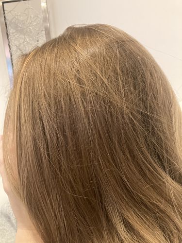 Customer photo review of Nos coffrets soins pour des cheveux rayonnants en moins de 5 minutes