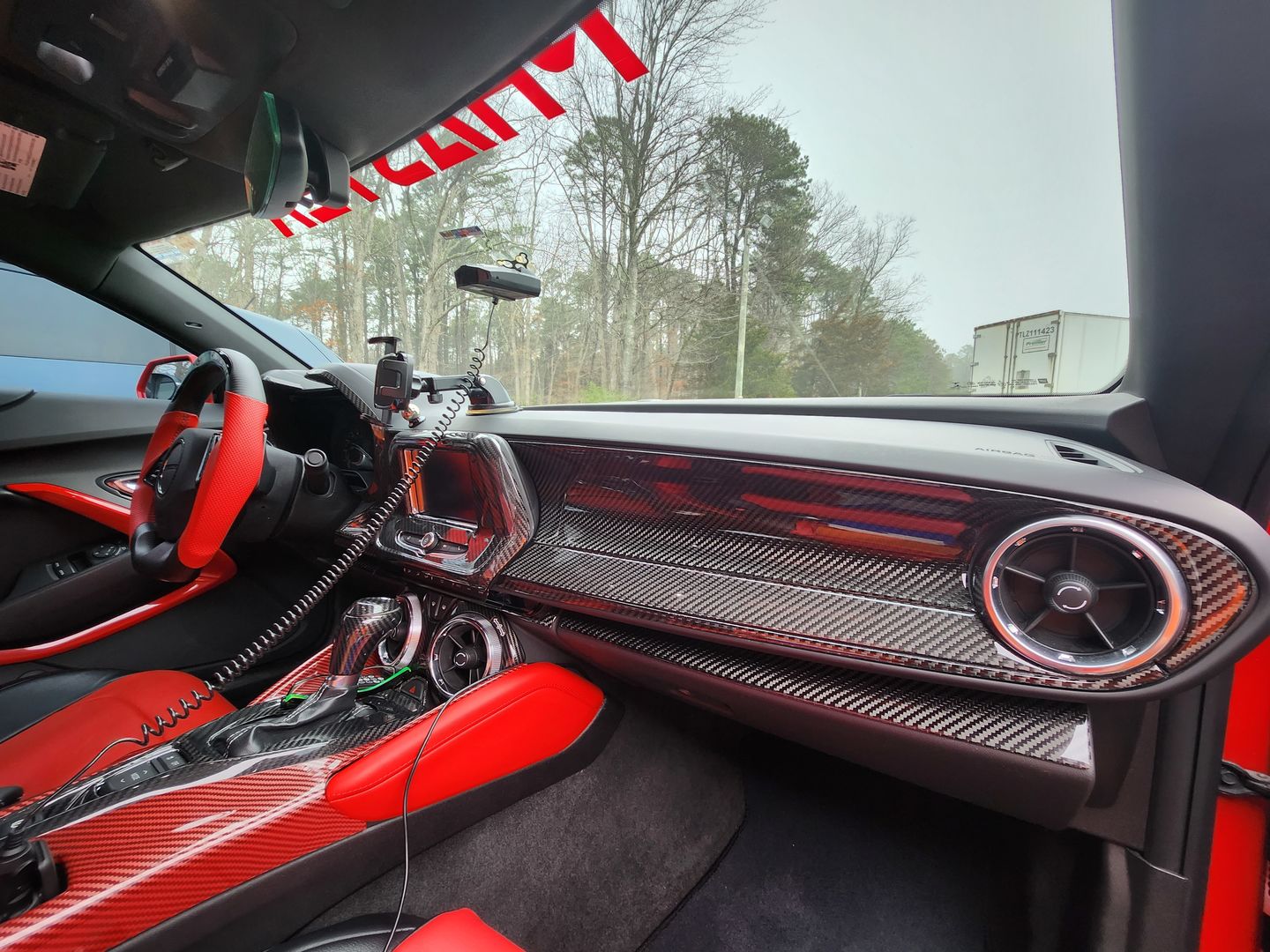 Customer photo review of DynaCarbon™️ Dash Kit Chevrolet Camaro 2016-2021