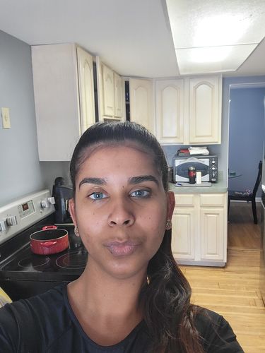 Customer photo review of Icoloured® Super Natural Green Colored Contact Lenses